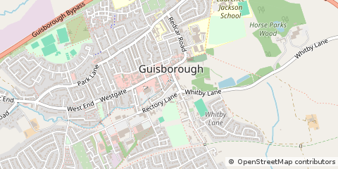 Map of Guisborough