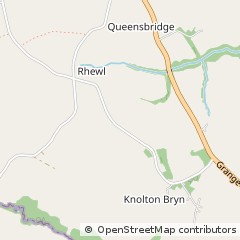 Map of Wrexham