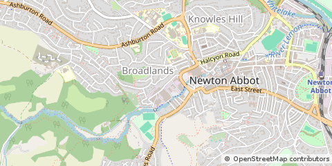 Map of Devon