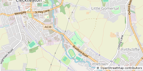 Map of Cleckheaton