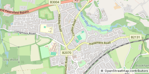 Map of Liphook, Hampshire