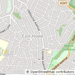 Map of Bournemouth