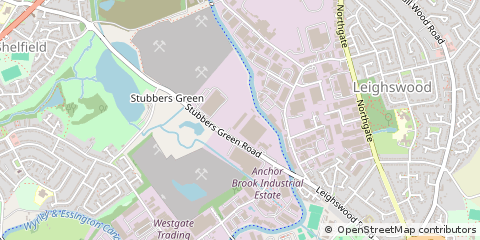 Map of West Midlands
