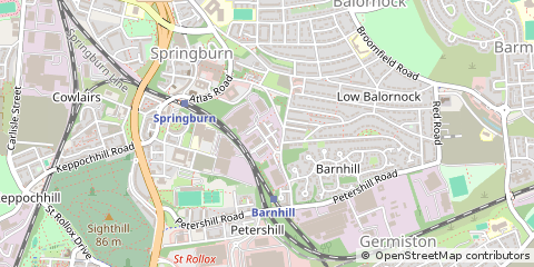 Map of Glasgow
