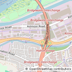 Map of Runcorn, Cheshire