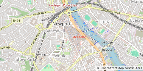Map of Newport