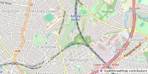 Map of Bristol