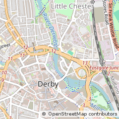 Map of Derby