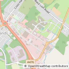 Map of Llanelli, Llanelli,