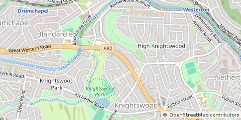Map of Glasgow