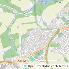 Map of Dartmouth, Devon