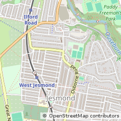 Map of Newcastle Upon Tyne, Northumberland