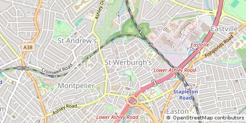 Map of Bristol