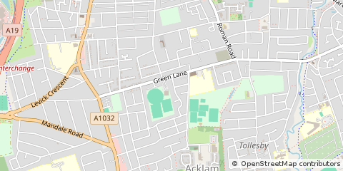 Map of Middlesbrough