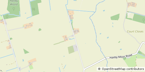 Map of York, North Yorkshire