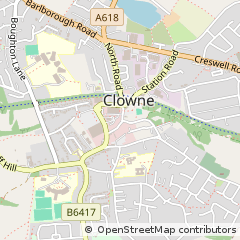 Map of Chesterfield