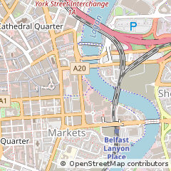 Map of Belfast