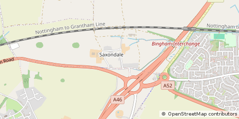 Map of Nottingham