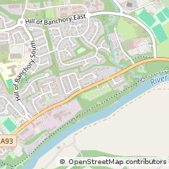 Map of Banchory, Kincardineshire
