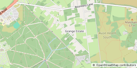 Map of Ringwood, Hampshire