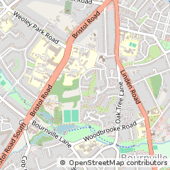 Map of Birmingham, West Midlands