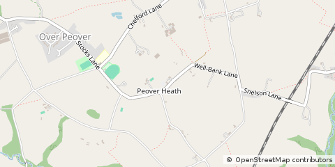 Map of Knutsford, Cheshire