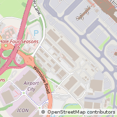 Map of Manchester Airport