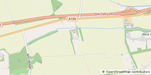 Map of Haddington, East Lothian