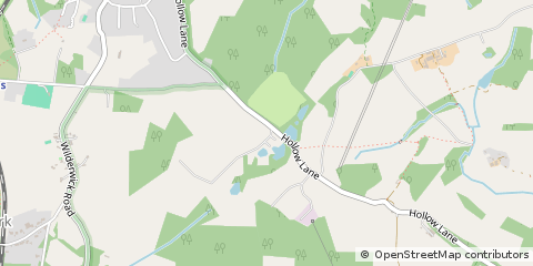 Map of Lingfield, Surrey