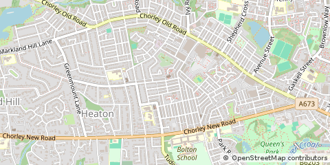 Map of Bolton
