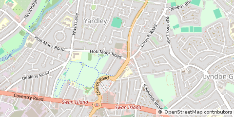 Map of Birmingham