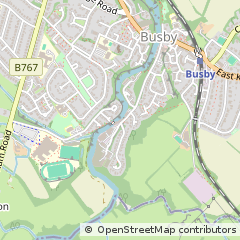 Map of Glasgow