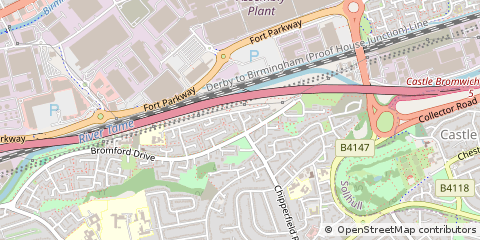 Map of Birmingham
