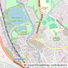 Map of Stoke-on-Trent
