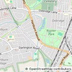 Map of Stockton-on-Tees