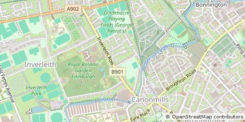 Map of Edinburgh