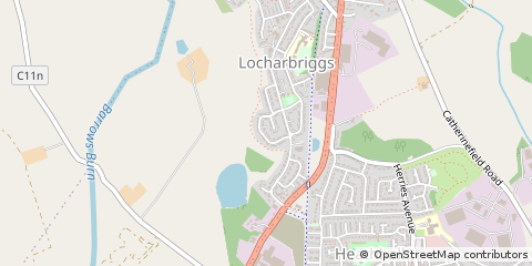 Map of Dumfries