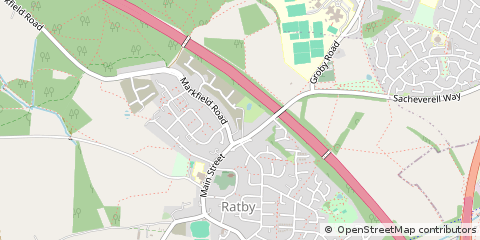 Map of Leicester