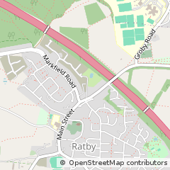 Map of Leicester
