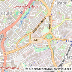 Map of Bristol