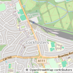 Map of Barnet, Hertfordshire