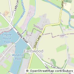 Map of Solihull