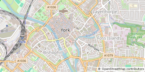 Map of York