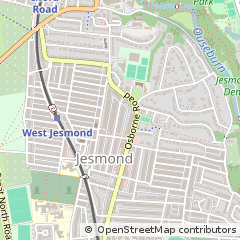 Map of Newcastle Upon Tyne, Tyne and Wear