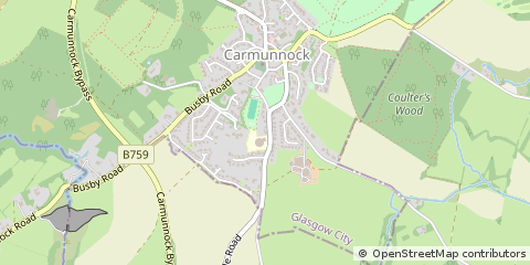 Map of Glasgow