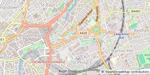 Map of Bristol
