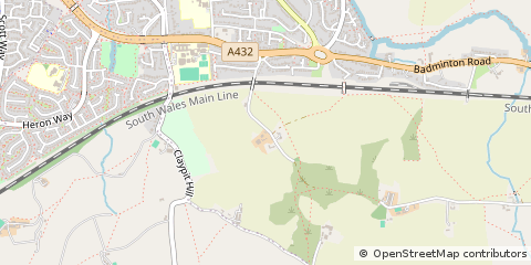Map of Bristol, South Glos