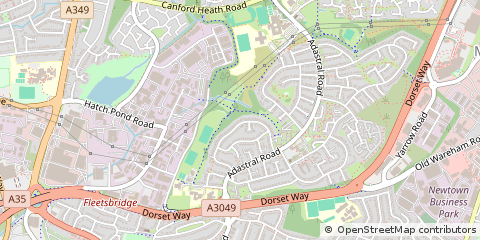 Map of Poole