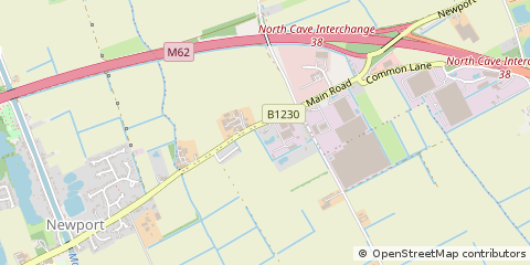 Map of East Yorkshire