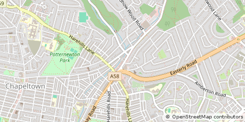 Map of Leeds